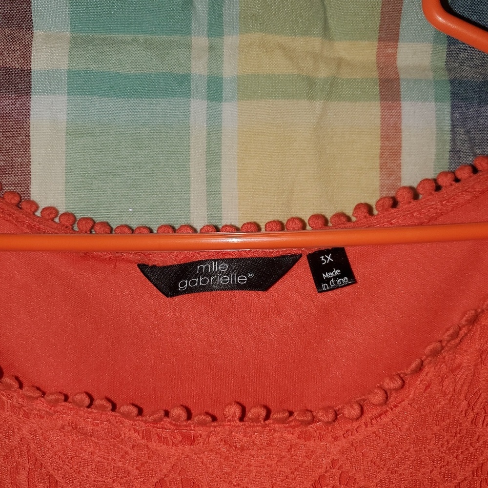 Beautiful orange colored dress